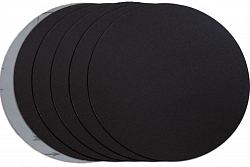 Фото анонса: Диск шлифовальный на велкро основе P100, 230мм / без отв., черный, 5 шт.